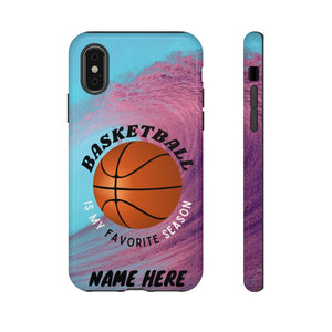 Favorite Season Basketball iPhone Samsung Case - Tidal