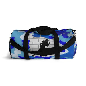 Gridiron Girl Duffel Bag - Camo Blue - Tate's Box