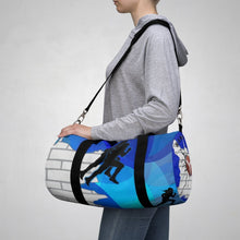 Load image into Gallery viewer, Gridiron Girl Duffel Bag - UNstoppable Blue - Tate&#39;s Box
