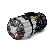 Load image into Gallery viewer, Gridiron Girl Duffel Bag - UNstoppable Gray Camo - Tate&#39;s Box
