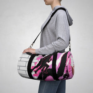 Gridiron Girl Duffel Bag - UNstoppable Pink - Tate's Box