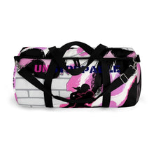 Load image into Gallery viewer, Gridiron Girl Duffel Bag - UNstoppable Pink - Tate&#39;s Box
