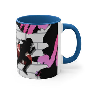 Gridiron Girl Mug - UNstoppable-Pink - Tate's Box