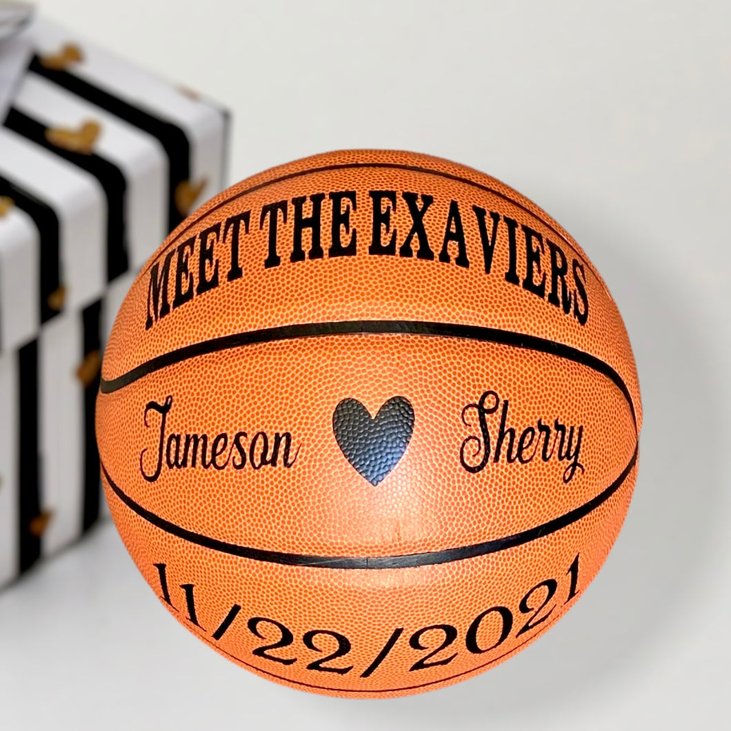 Love and Basketball Custom Basketball