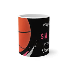 Load image into Gallery viewer, Swishes Come True Color Changing Mug - Tate&#39;s Box
