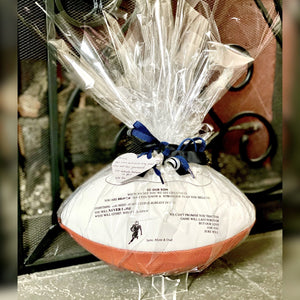 To Son, Love Mom Football Gift